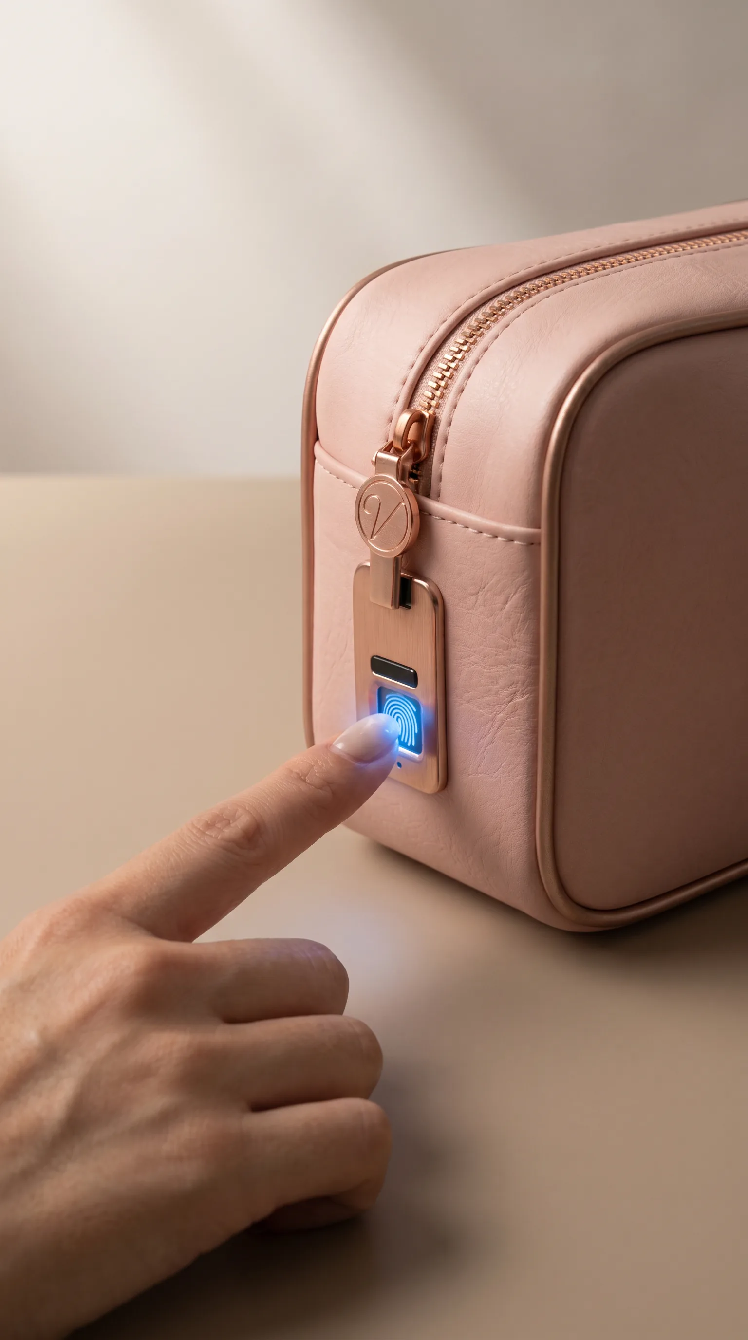 Unlocking The LUX with a fingerprint
